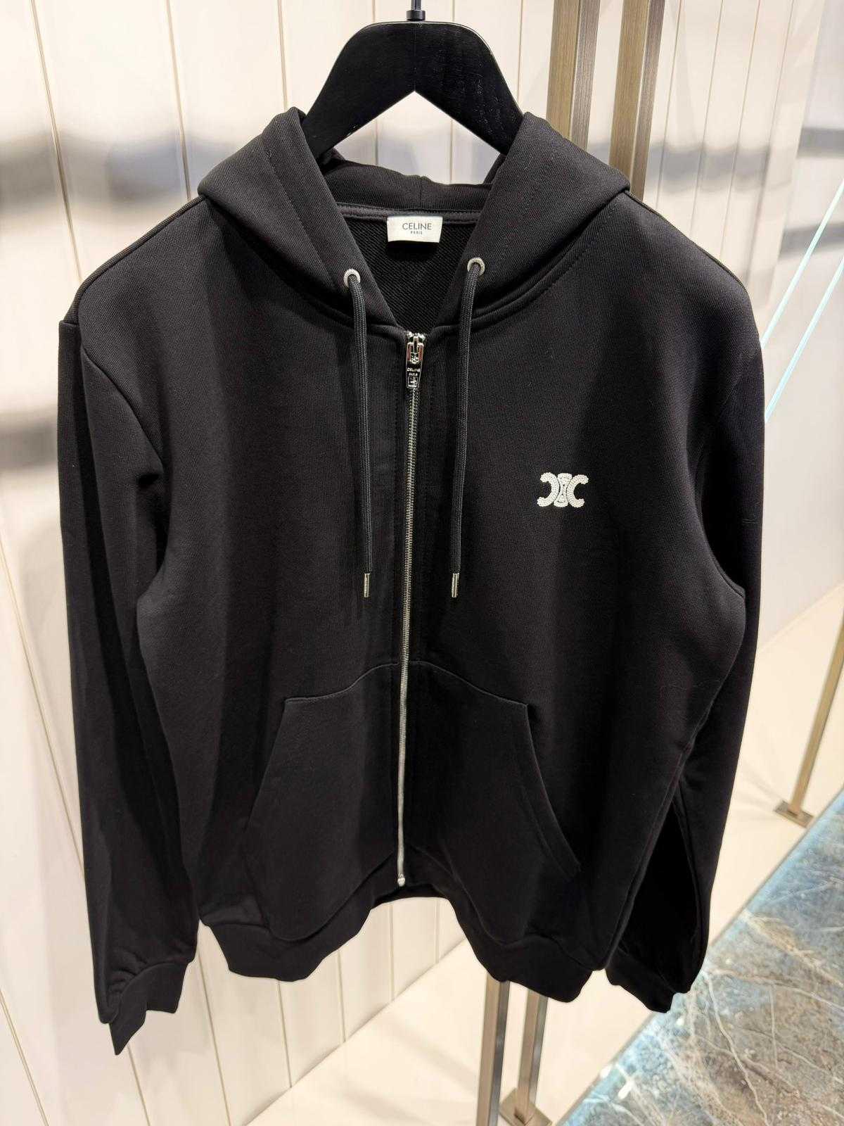 P12 Celine Triomphe Zipped Hoodie 2